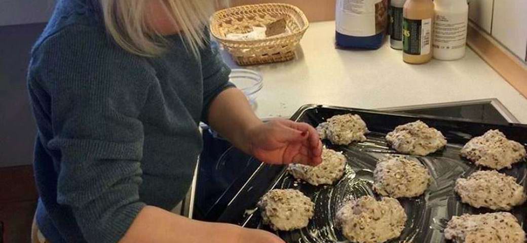 barn bager boller